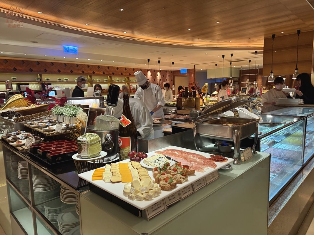 台北吃到飽｜大倉久和飯店歐風館自助餐Buffet餐檯