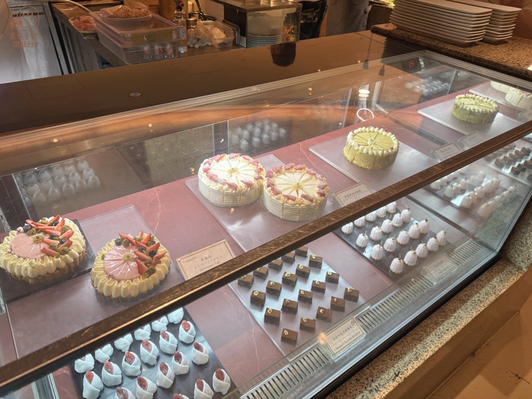 台北大倉久和飯店歐風館吃到飽 甜點