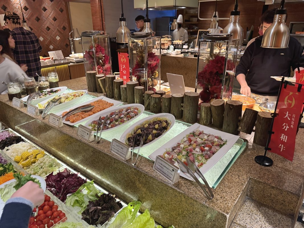 台北吃到飽｜大倉久和飯店歐風館自助餐Buffet冷菜沙拉區
