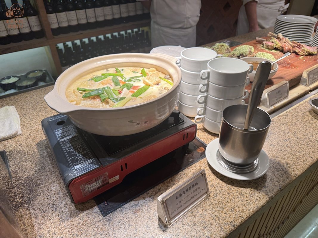 台北大倉久和飯店歐風館吃到飽 壽喜燒