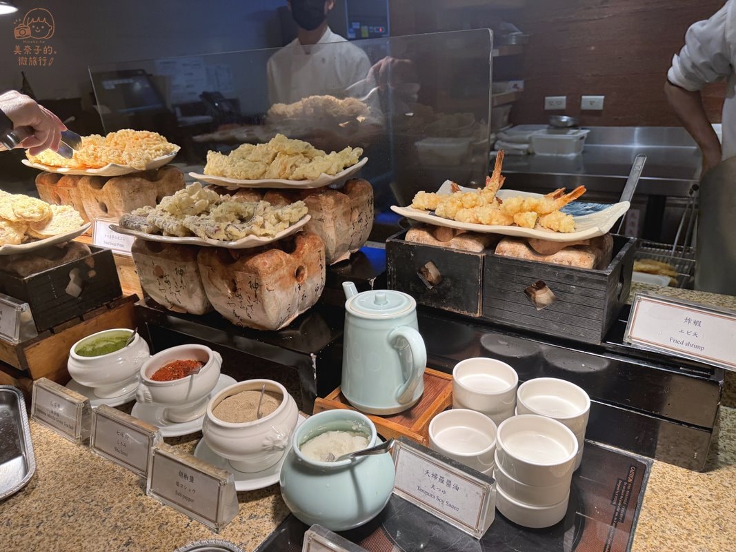 台北大倉久和飯店歐風館吃到飽 炸物區
