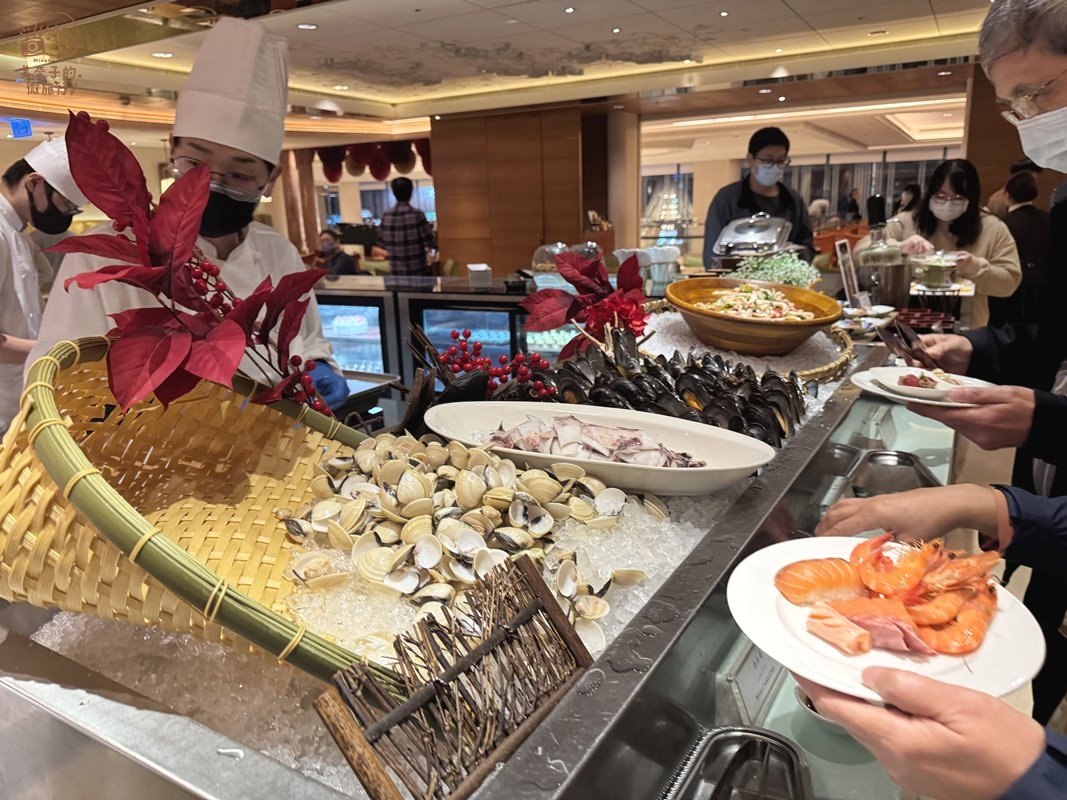 台北大倉久和飯店歐風館海鮮區域