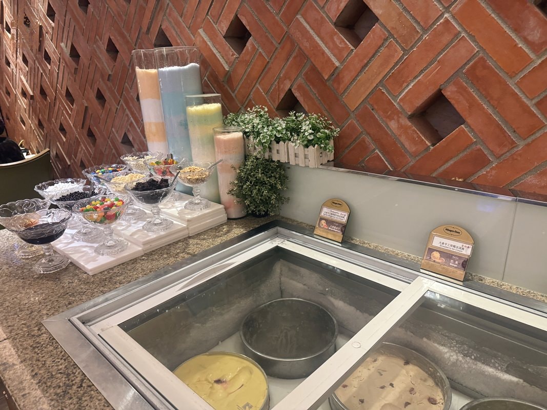 台北大倉久和飯店歐風館吃到飽 冰淇淋
