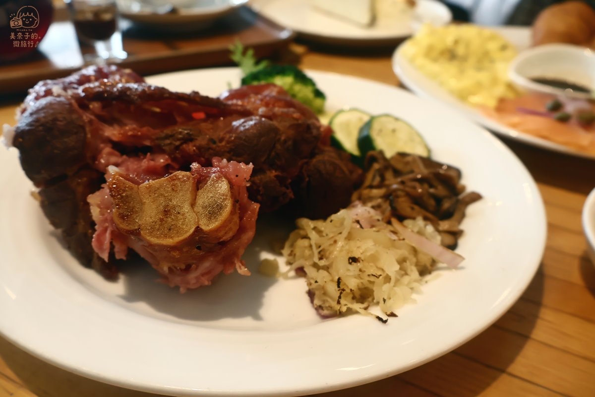 台北早午餐波赫士領地精品咖啡館豬腳