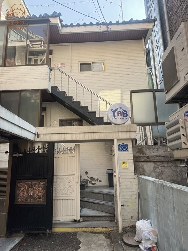 首爾弘大便宜住宿｜YAB GuestHouse 青年旅館民宿 交通位置