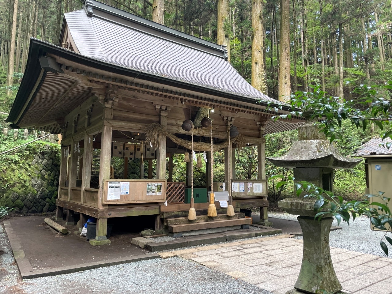 上色見熊野座神社：參拜本殿