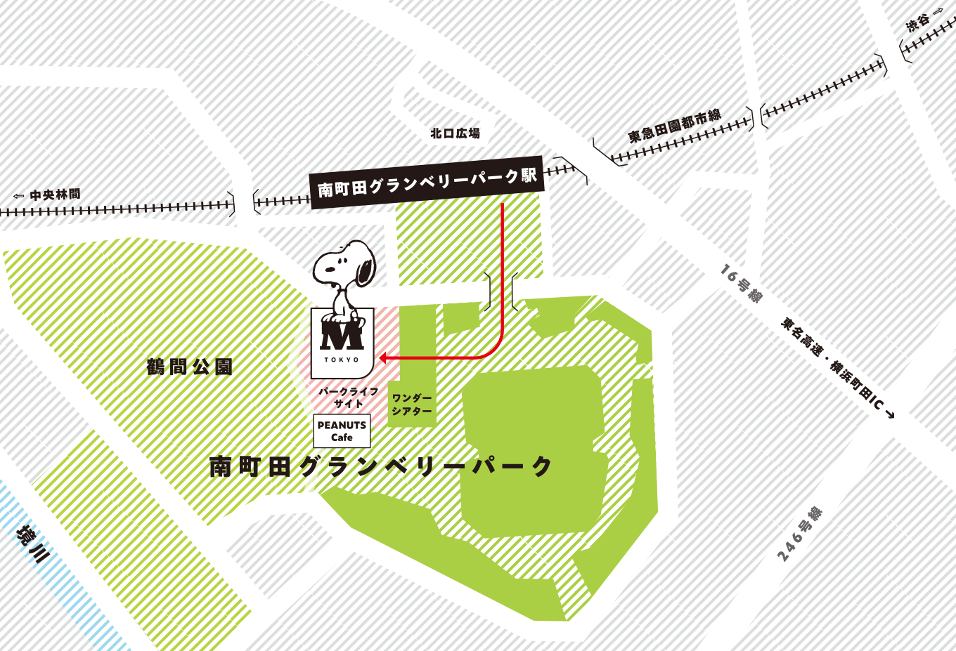 東京景點｜史努比博物館交通方式