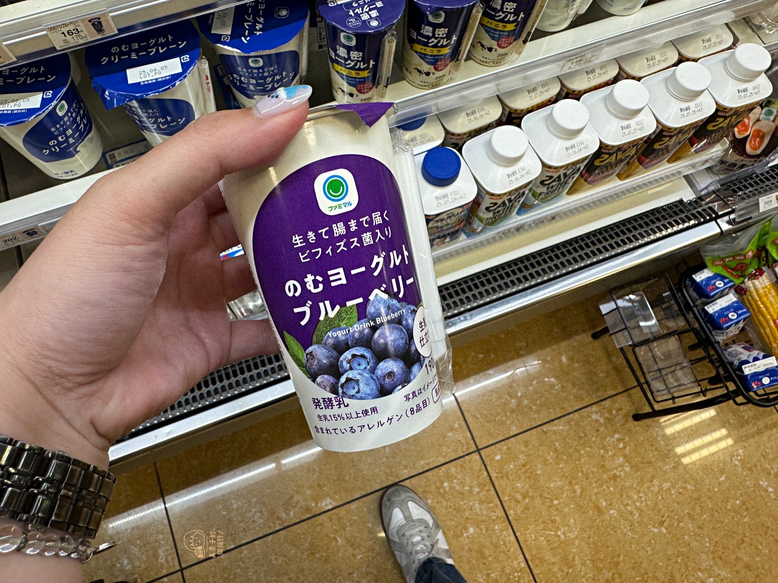 日本全家必買 優酪乳藍莓