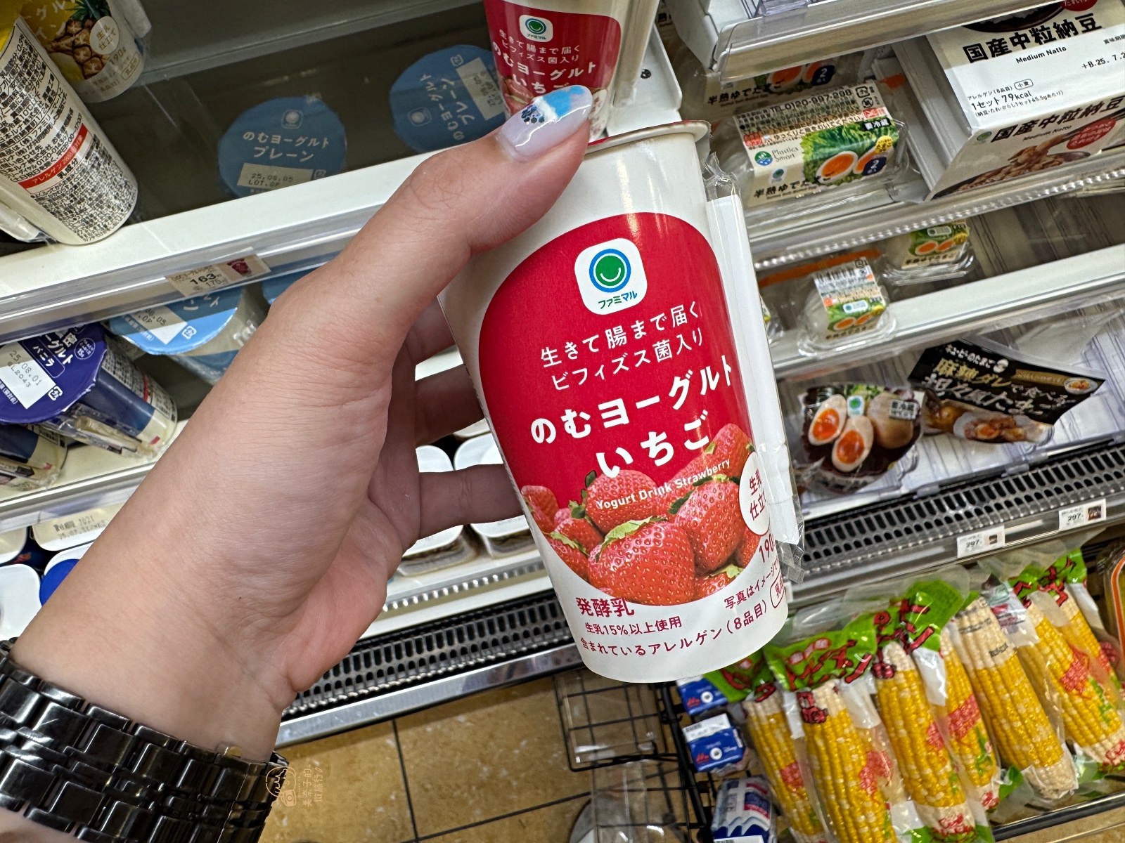 日本全家必買 優酪乳草莓
