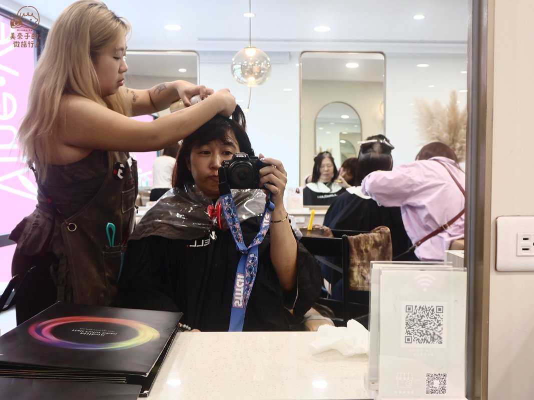 台北髮廊推薦｜中山區Sparkling HAIR SALON 隔離