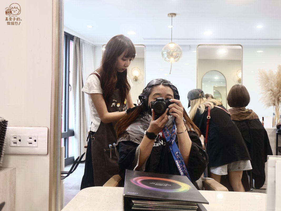 Sparkling HAIR SALON染髮過程