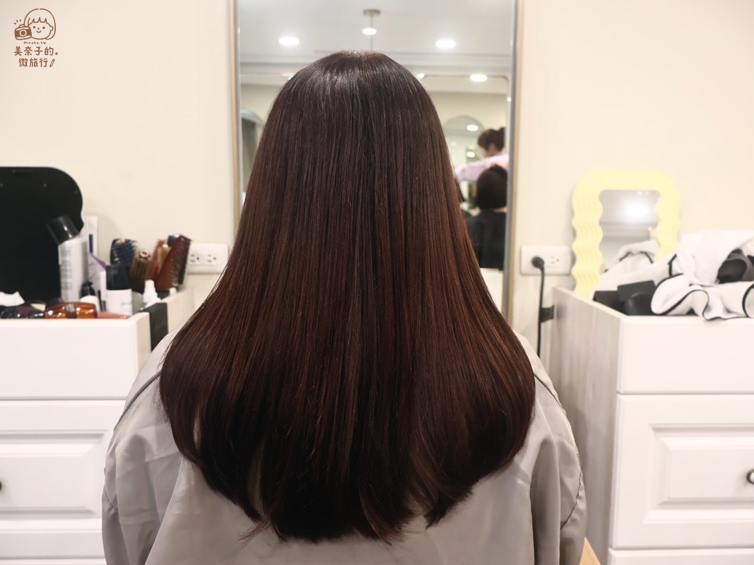 台北髮廊推薦｜中山區Sparkling HAIR SALON 染護髮後
