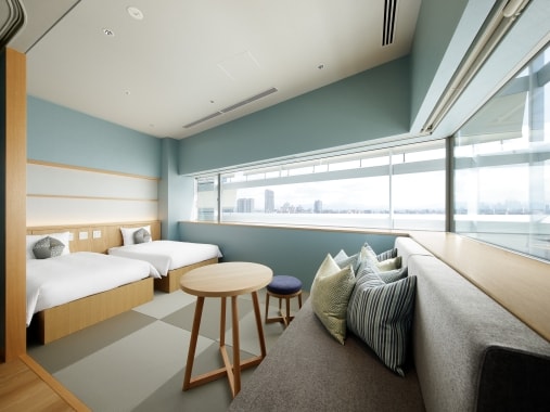 大阪 OMO7 by 星野集團 邊角客房 Corner Twin Room
