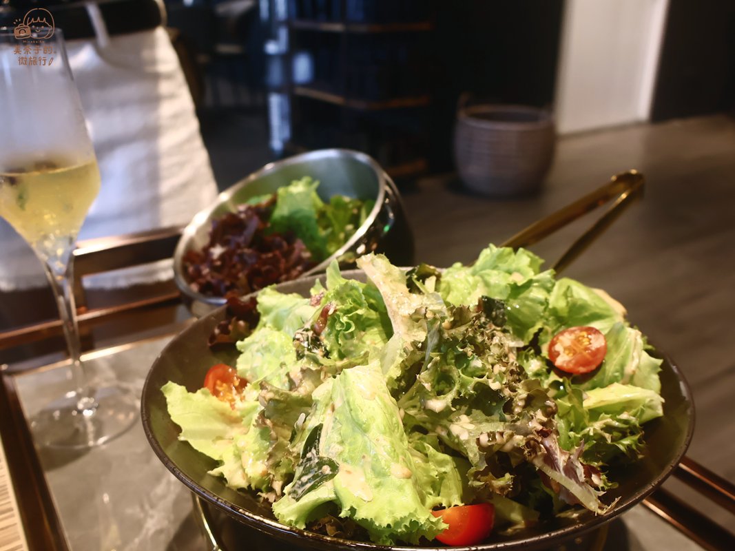 淡水美食Haloé 日式燒肉餐廳沙拉