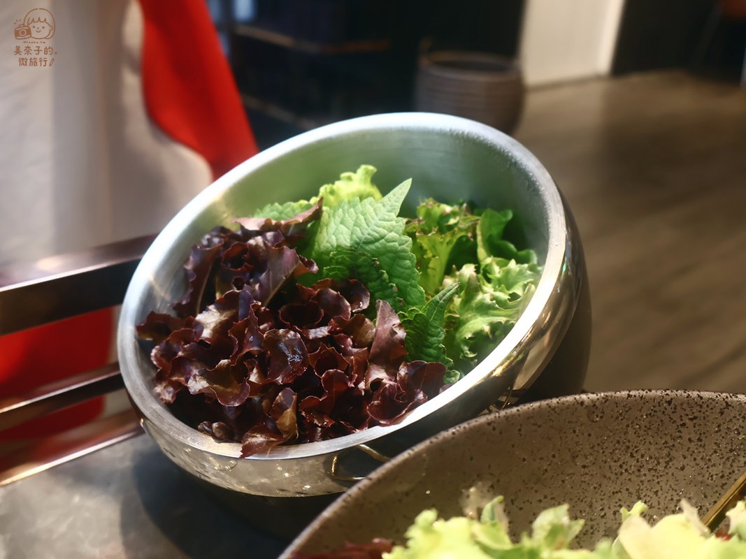 淡水美食Haloé 日式燒肉餐廳生菜包肉