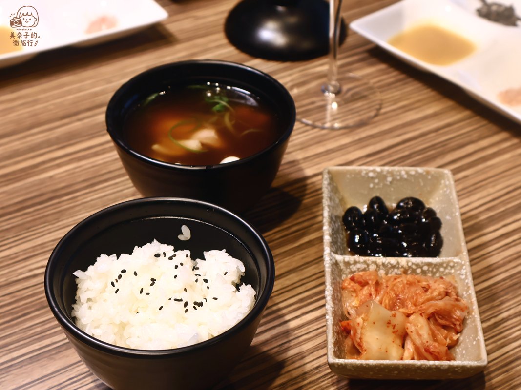 淡水美食Haloé 日式燒肉餐廳套餐白飯