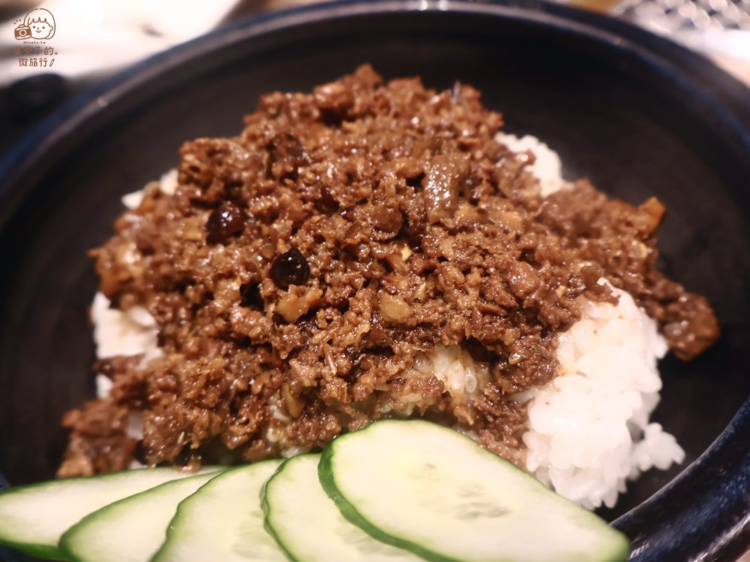 淡水美食Haloé 日式燒肉餐廳滷肉飯