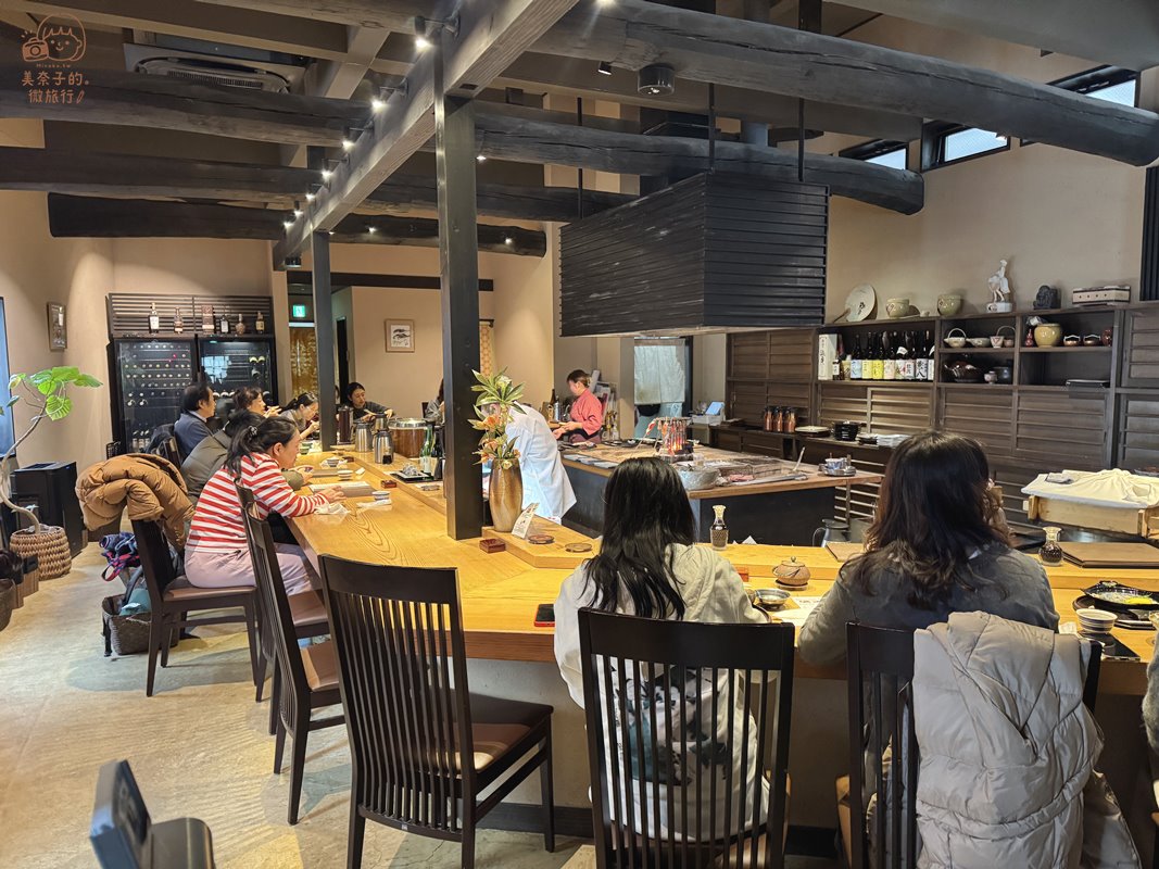 京都宇治美食｜いろり紅家割烹座位環境