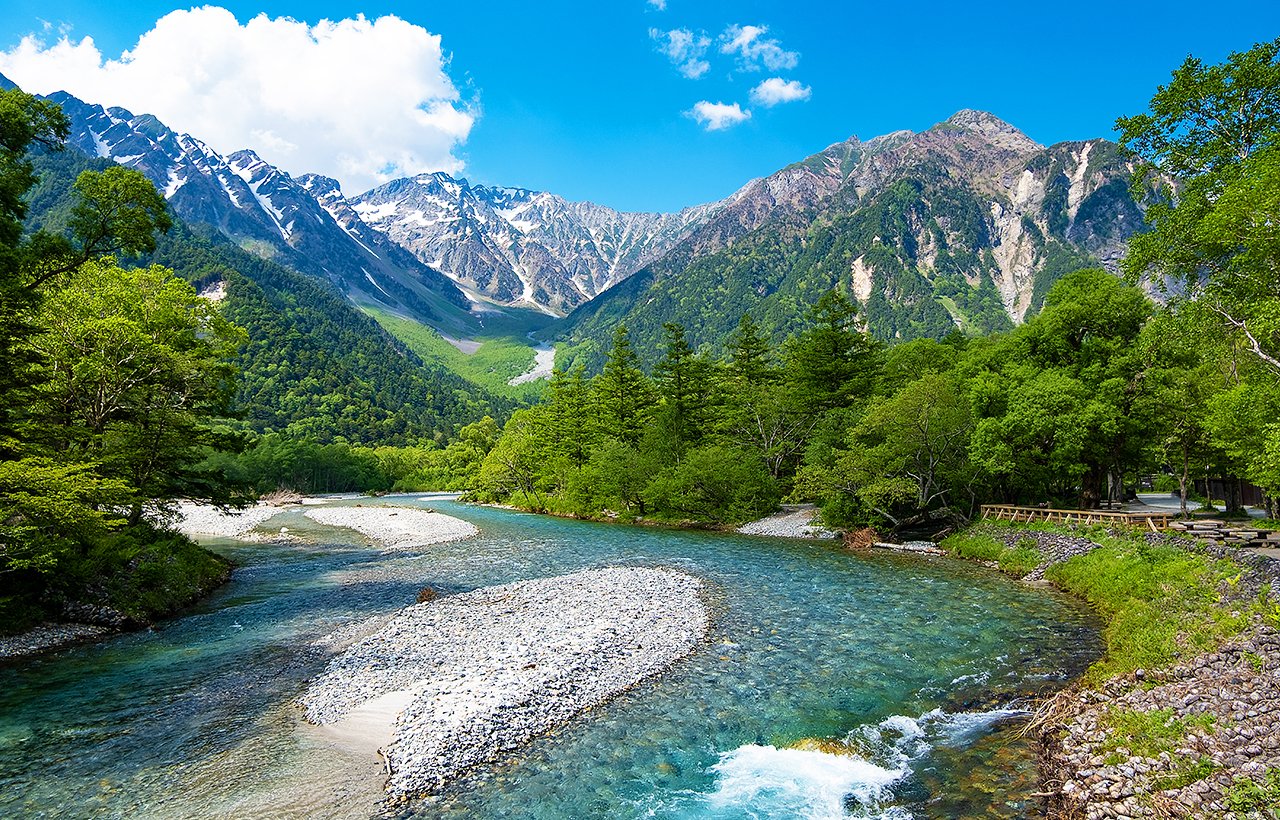 上高地必去大正池