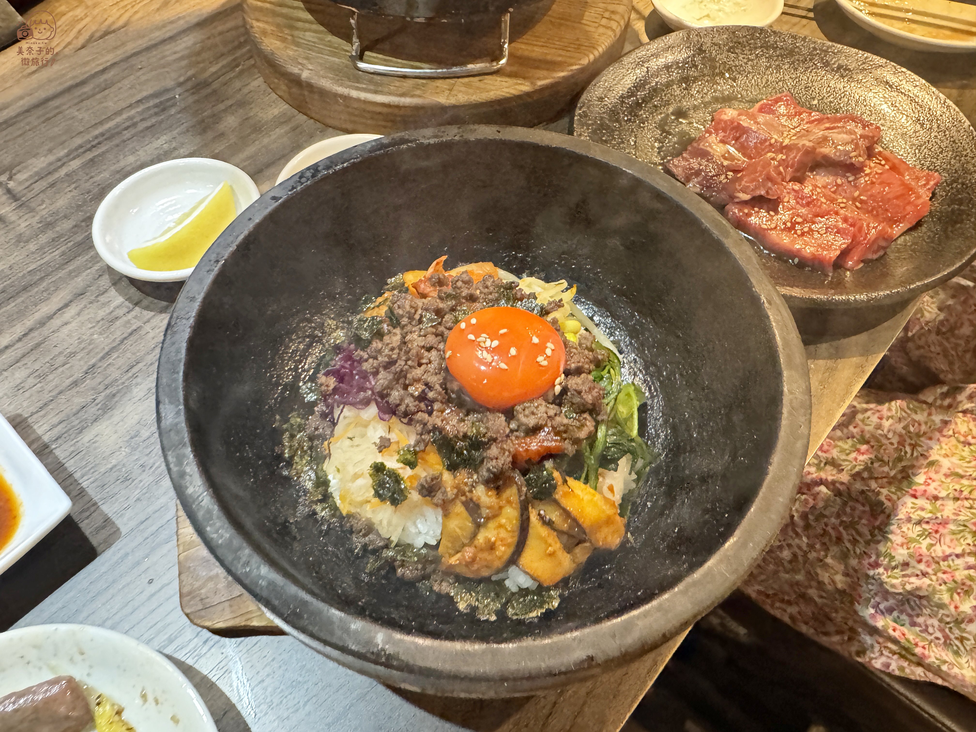 大阪美食心齋橋燒肉石鍋拌飯