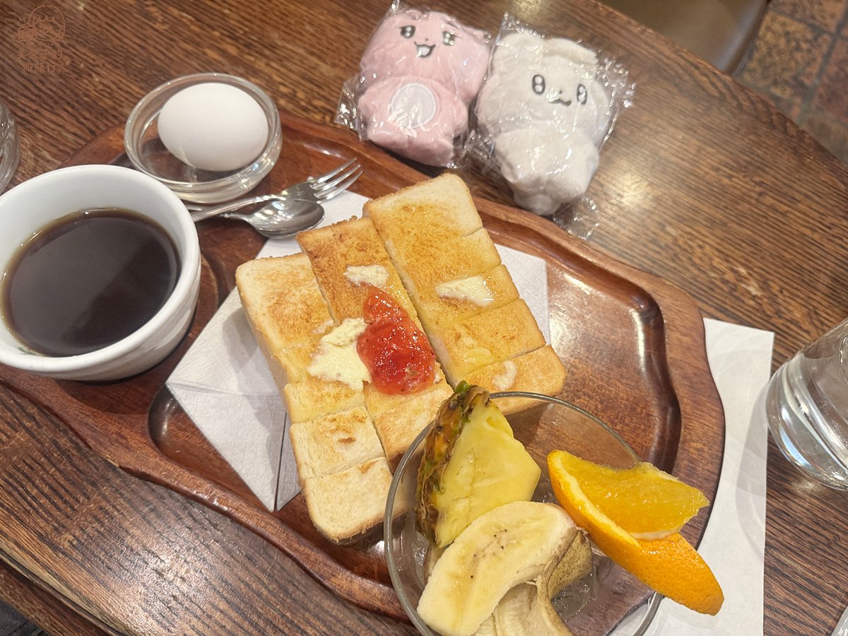 大阪美食｜新大阪車站早餐：復古咖啡廳水果