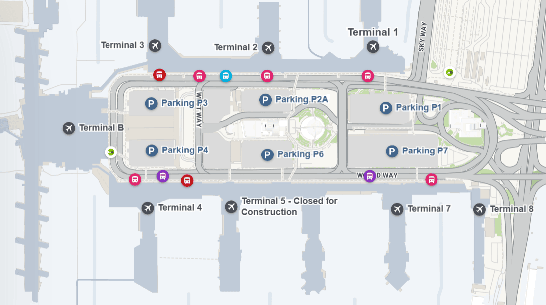 洛杉磯機場 (LAX)航廈介紹