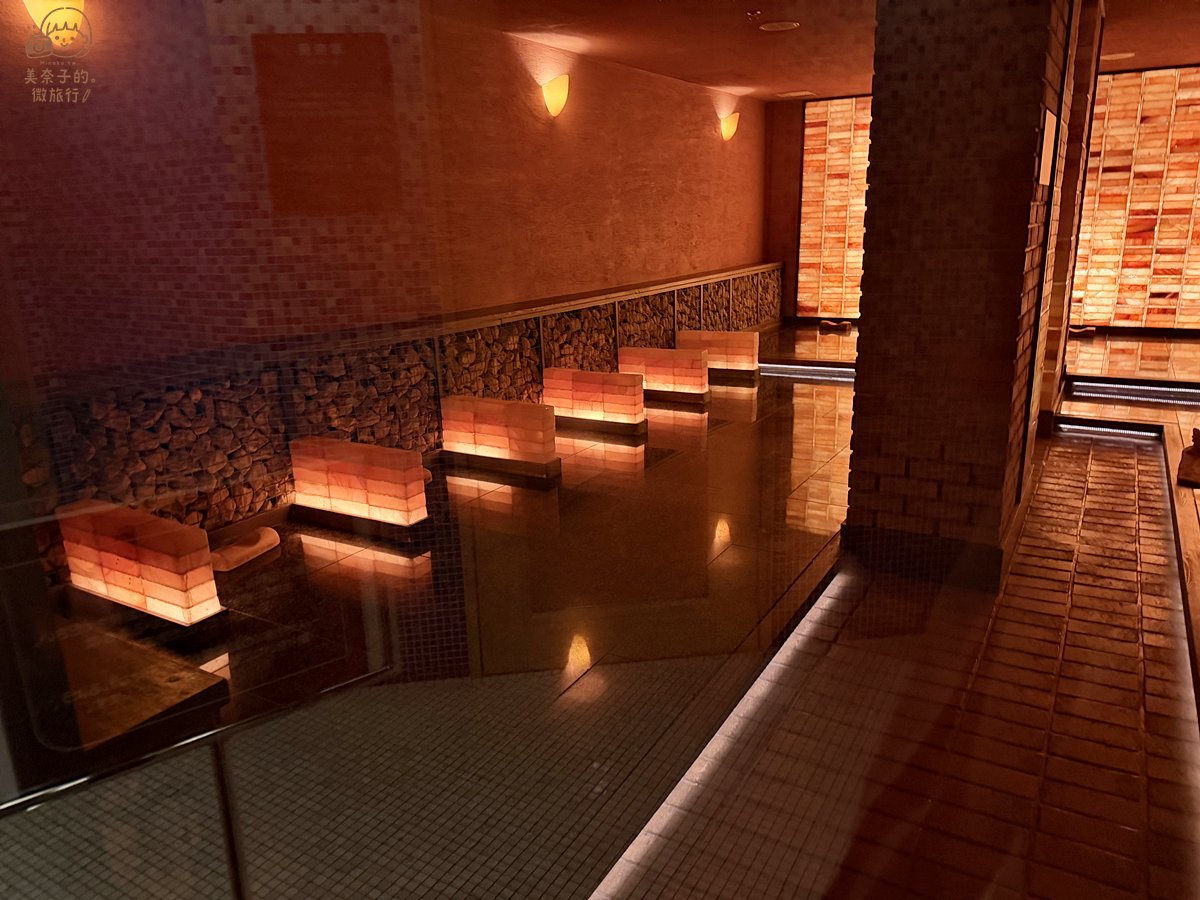 東京溫巨蛋天然溫泉Spa LaQua 岩盤浴房間