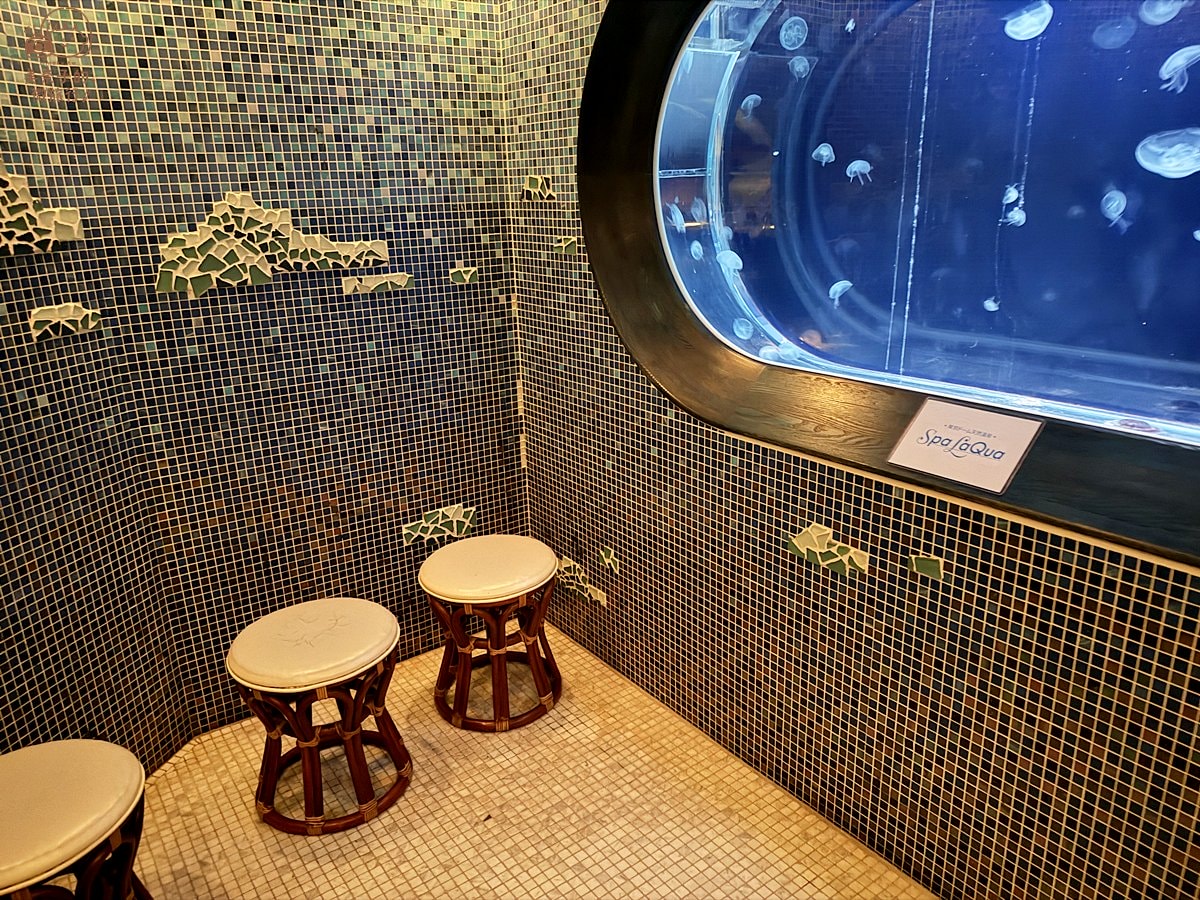 東京溫巨蛋天然溫泉Spa LaQua 冷岩盤浴