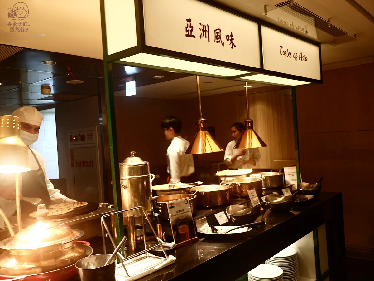 遠東Cafe自助餐亞洲料理餐台