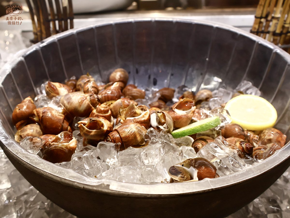 遠東Cafe自助餐海鮮餐台
