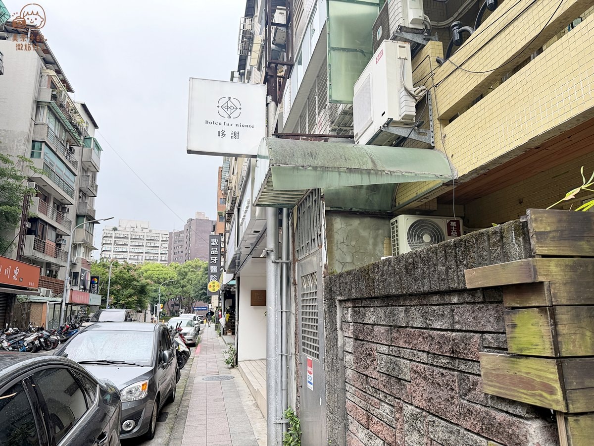 台北美食哆謝咖啡廳 地理位置
