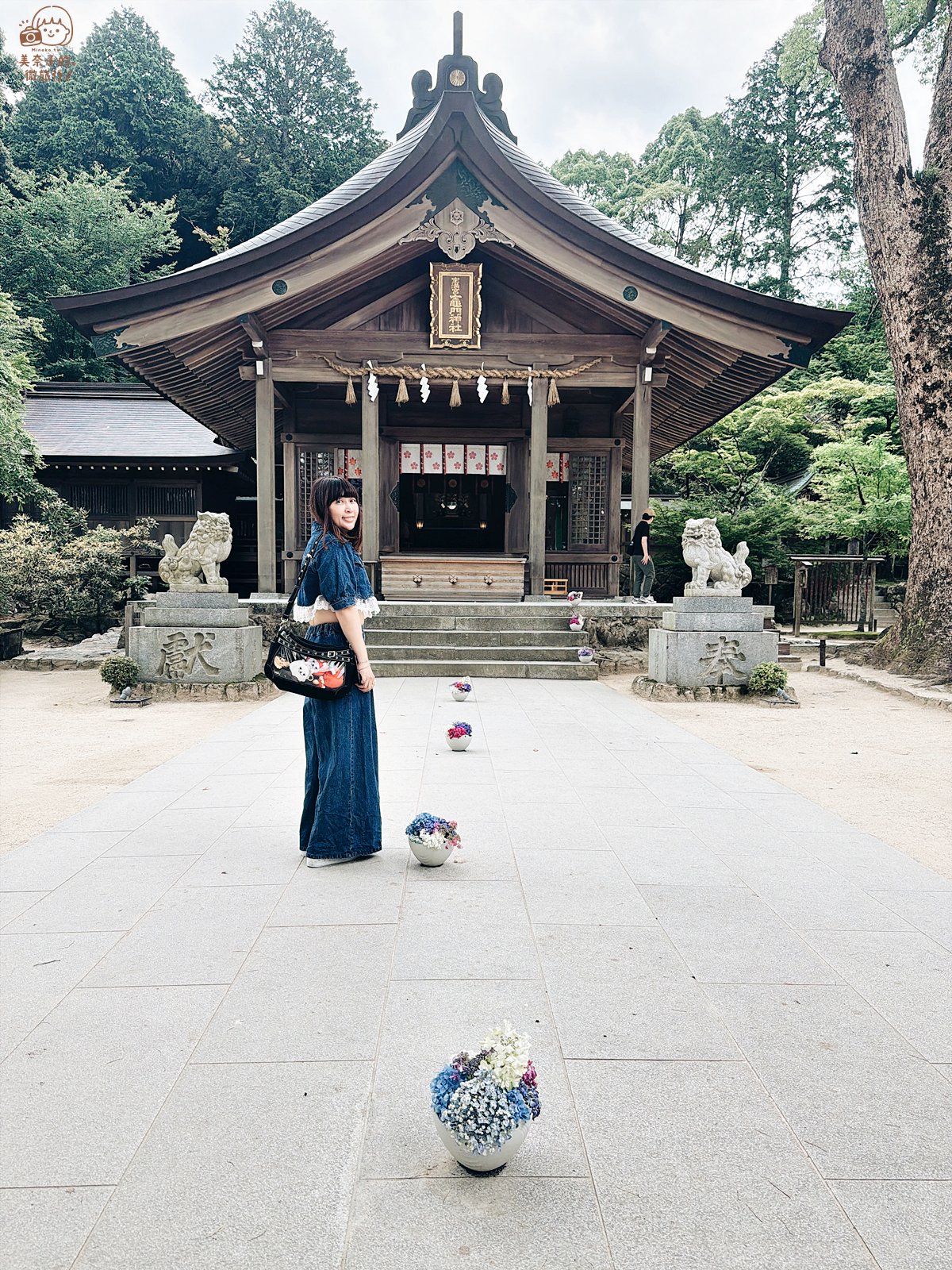 福岡寶滿宮竃門神社：看繡球花