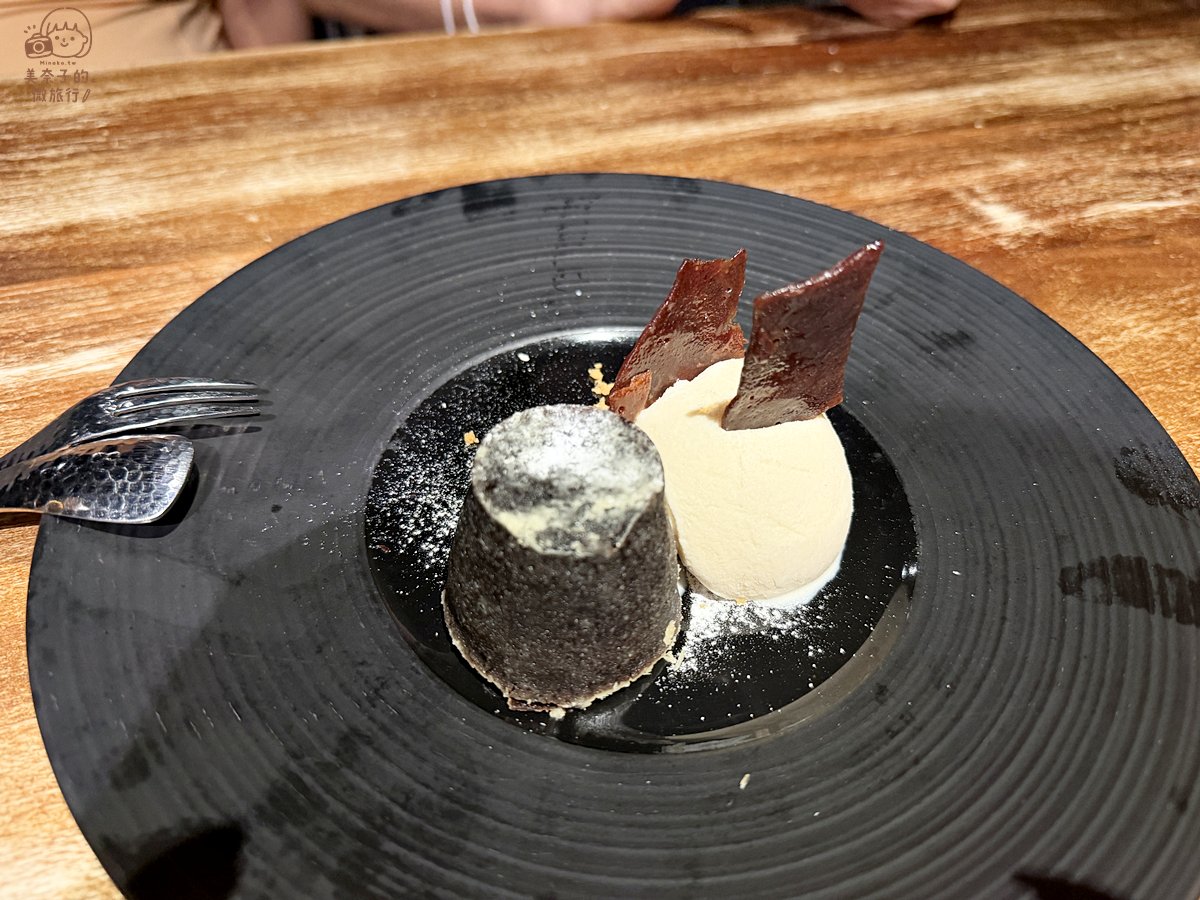 台北美食王品牛排甜點巧克力