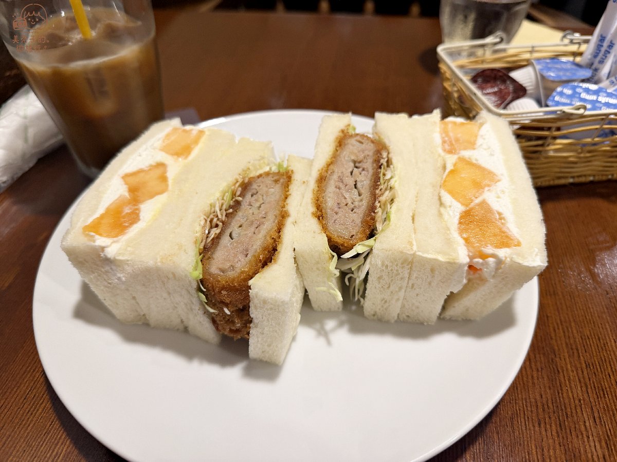 北海道美食｜Saera 咖啡與三明治店哈密瓜豬排