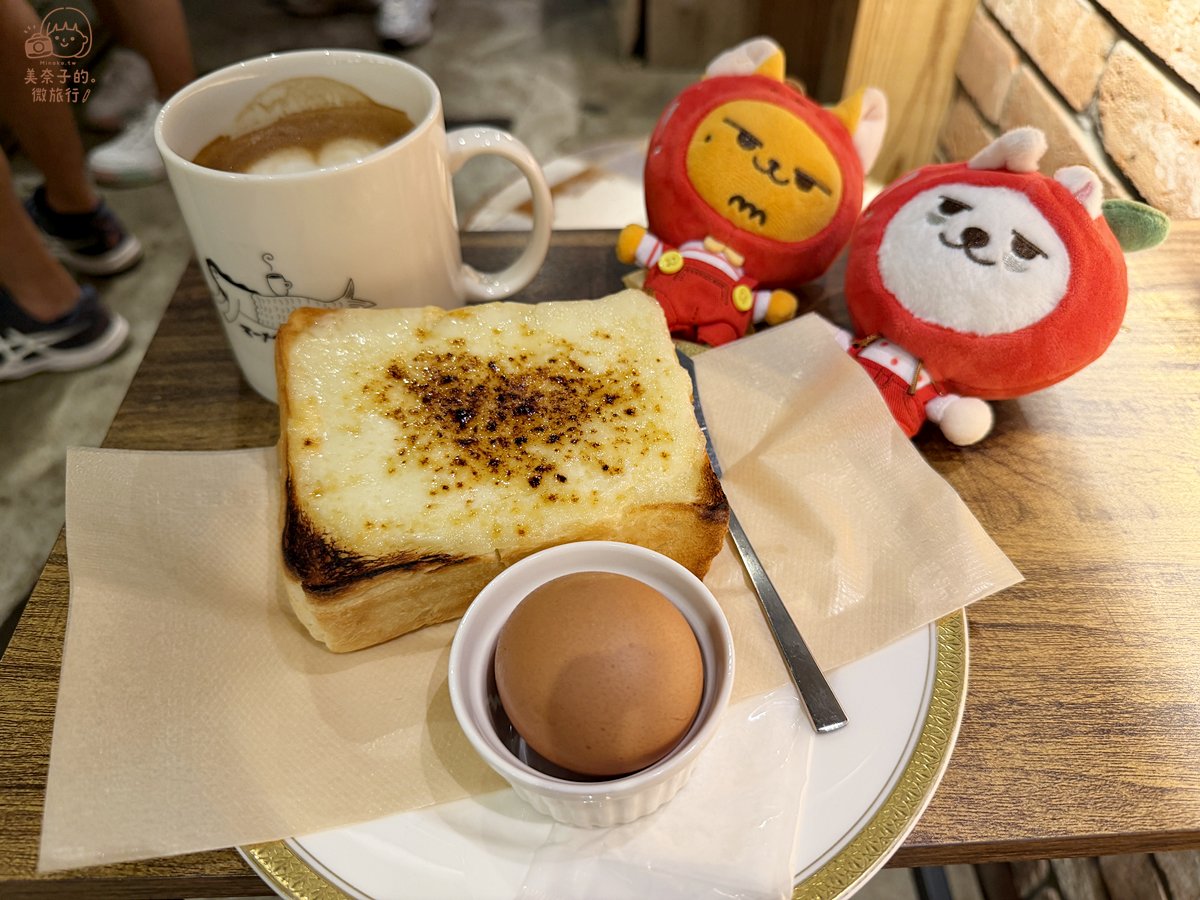 北海道美食|札幌美人魚咖啡早餐:起司吐司
