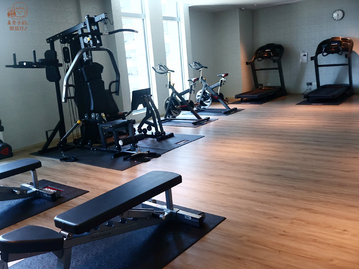 【烏石港凱渡廣場酒店】2026宜蘭海景飯店推薦:滑水道泳池、溫泉泡湯、超大遊戲室,親子度假首選 - 第58張圖 宜蘭住宿烏石港凱渡廣場酒店健身房
