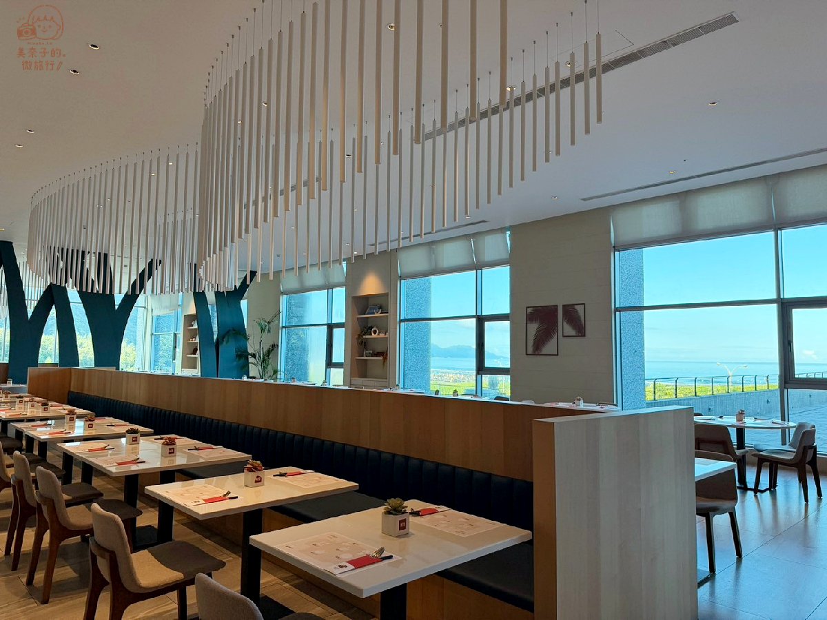 【烏石港凱渡廣場酒店】2026宜蘭海景飯店推薦:滑水道泳池、溫泉泡湯、超大遊戲室,親子度假首選 - 第69張圖 宜蘭住宿烏石港凱渡廣場酒店餐廳